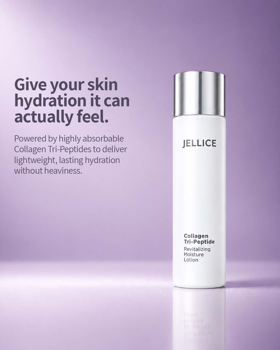 Give your skin hydration it can actually feel